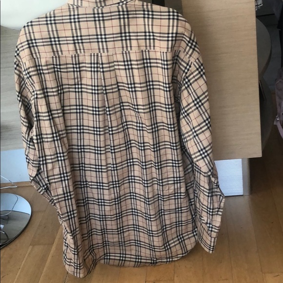 Burberry button down shirt size large vintage! - Picture 6 of 6